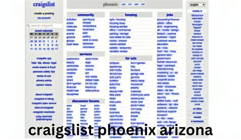 craigslist phoenix personals.